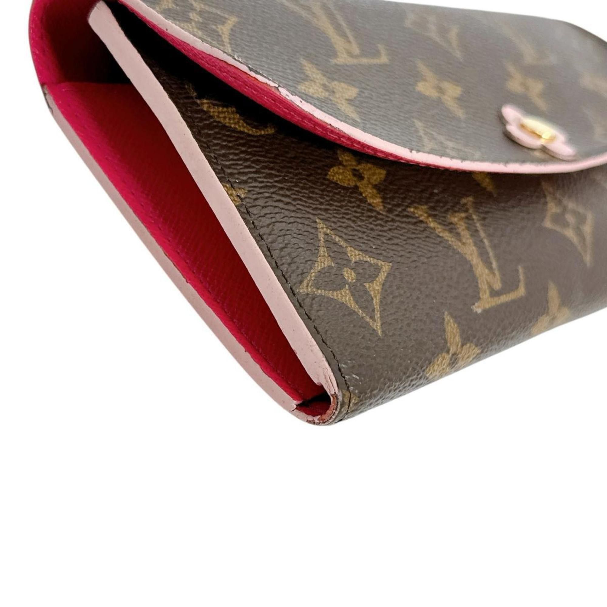 Louis Vuitton Louis Vuitton Long Wallet Monogram Portefeuille Emily Canvas M64202 Brown Size ONE SIZE - 6 Thumbnail