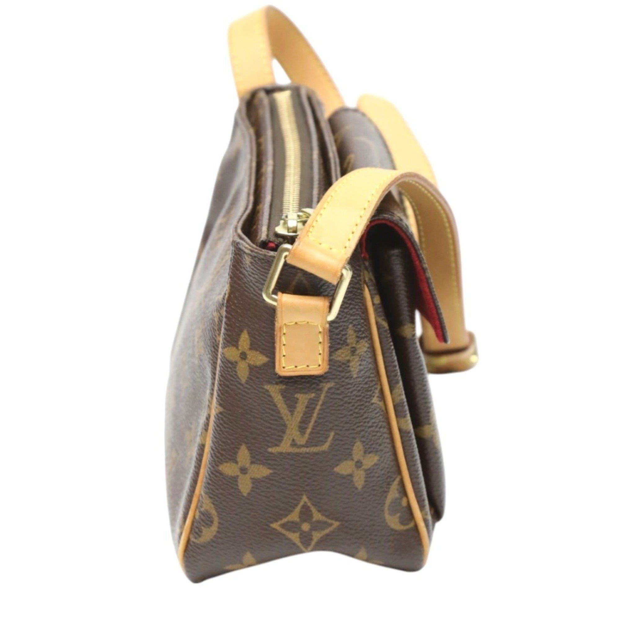 Louis Vuitton Louis Vuitton Shoulder Bag Monogram Viva Cite PM Canvas M51165 Brown Size ONE SIZE - 4 Thumbnail