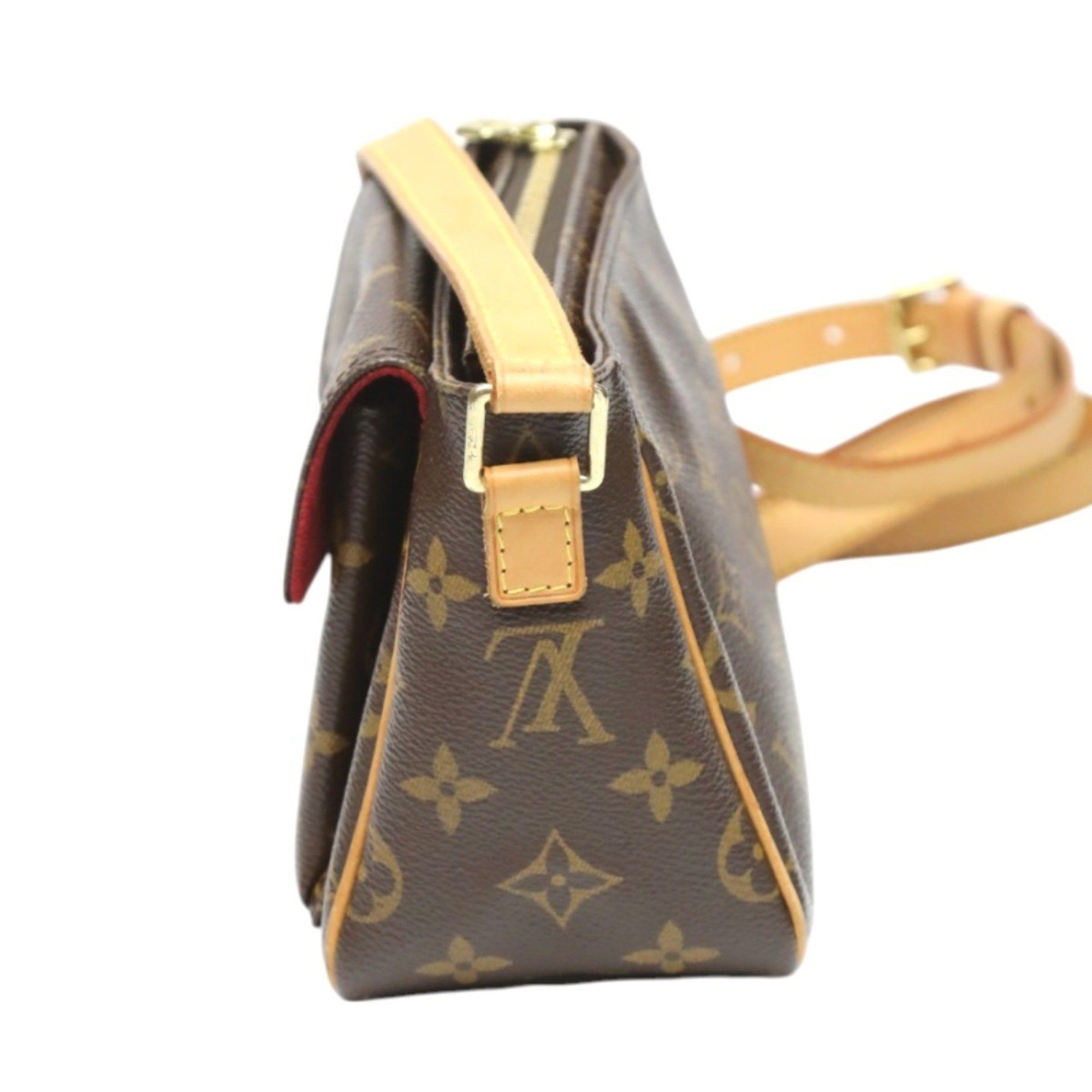 Louis Vuitton Louis Vuitton Shoulder Bag Monogram Viva Cite PM Canvas M51165 Brown Size ONE SIZE - 3 Thumbnail