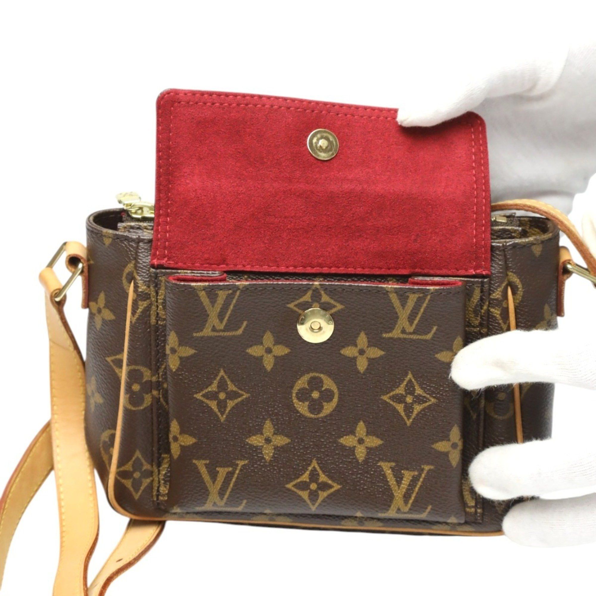 Louis Vuitton Louis Vuitton Shoulder Bag Monogram Viva Cite PM Canvas M51165 Brown Size ONE SIZE - 12 Thumbnail
