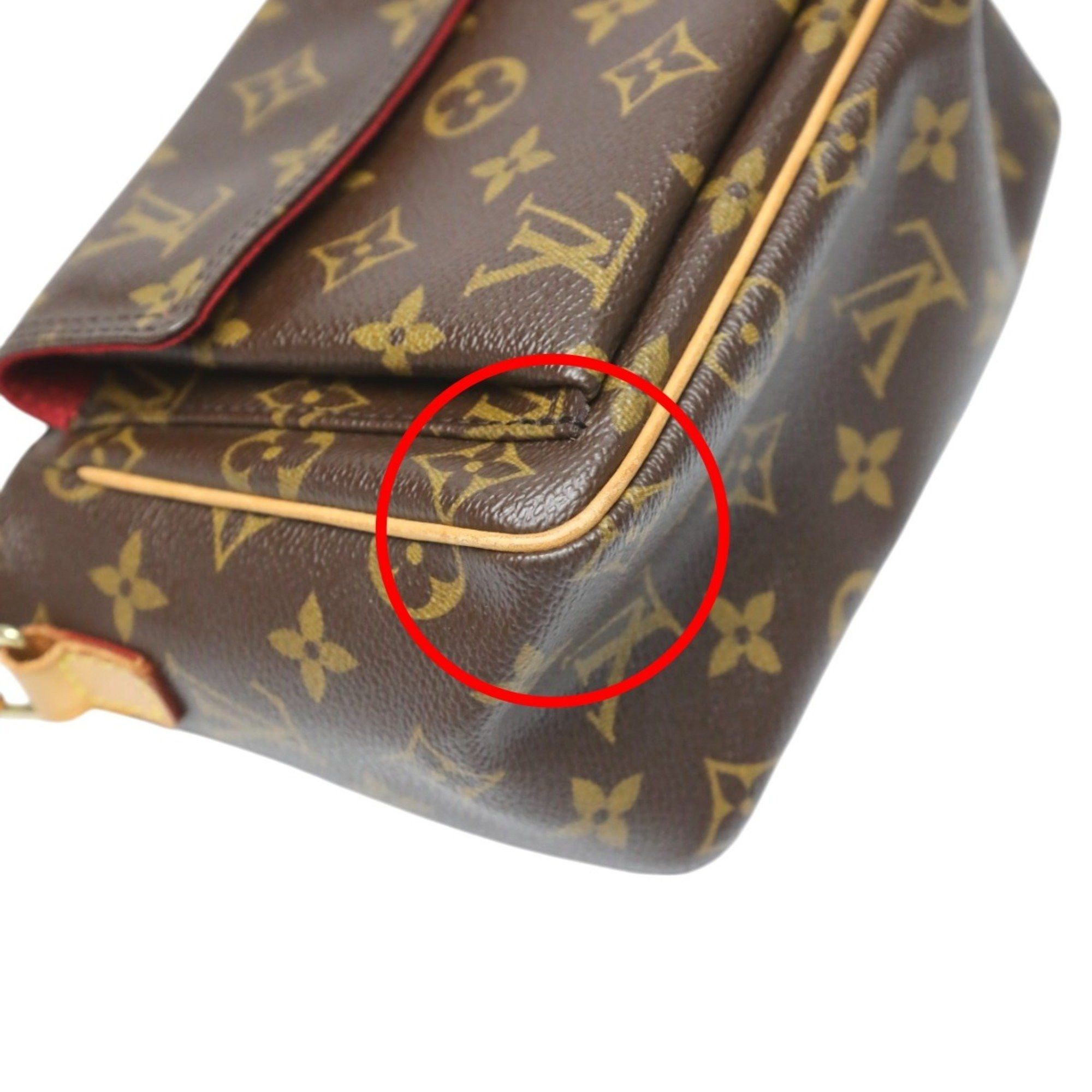 Louis Vuitton Louis Vuitton Shoulder Bag Monogram Viva Cite PM Canvas M51165 Brown Size ONE SIZE - 7 Thumbnail
