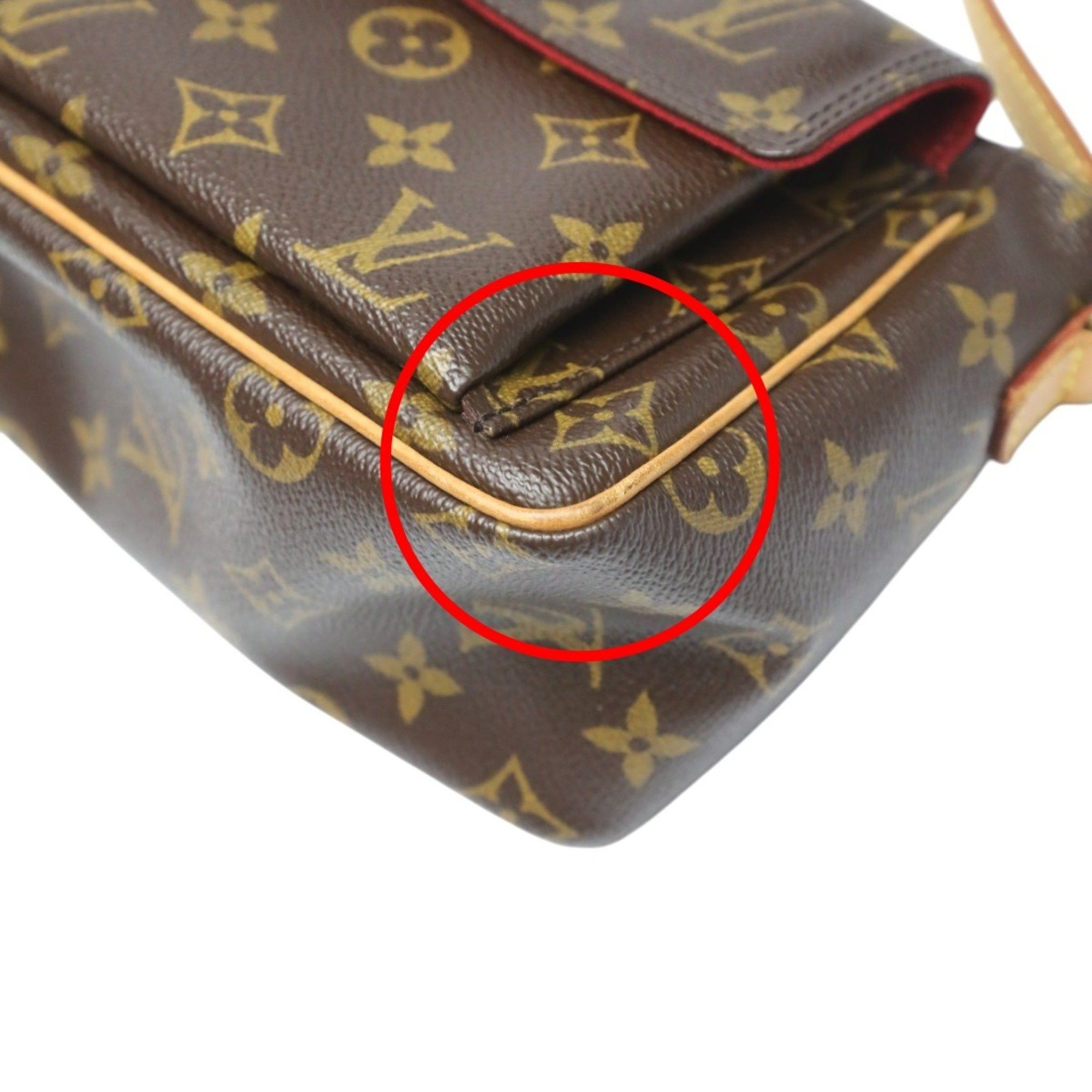 Louis Vuitton Louis Vuitton Shoulder Bag Monogram Viva Cite PM Canvas M51165 Brown Size ONE SIZE - 6 Thumbnail