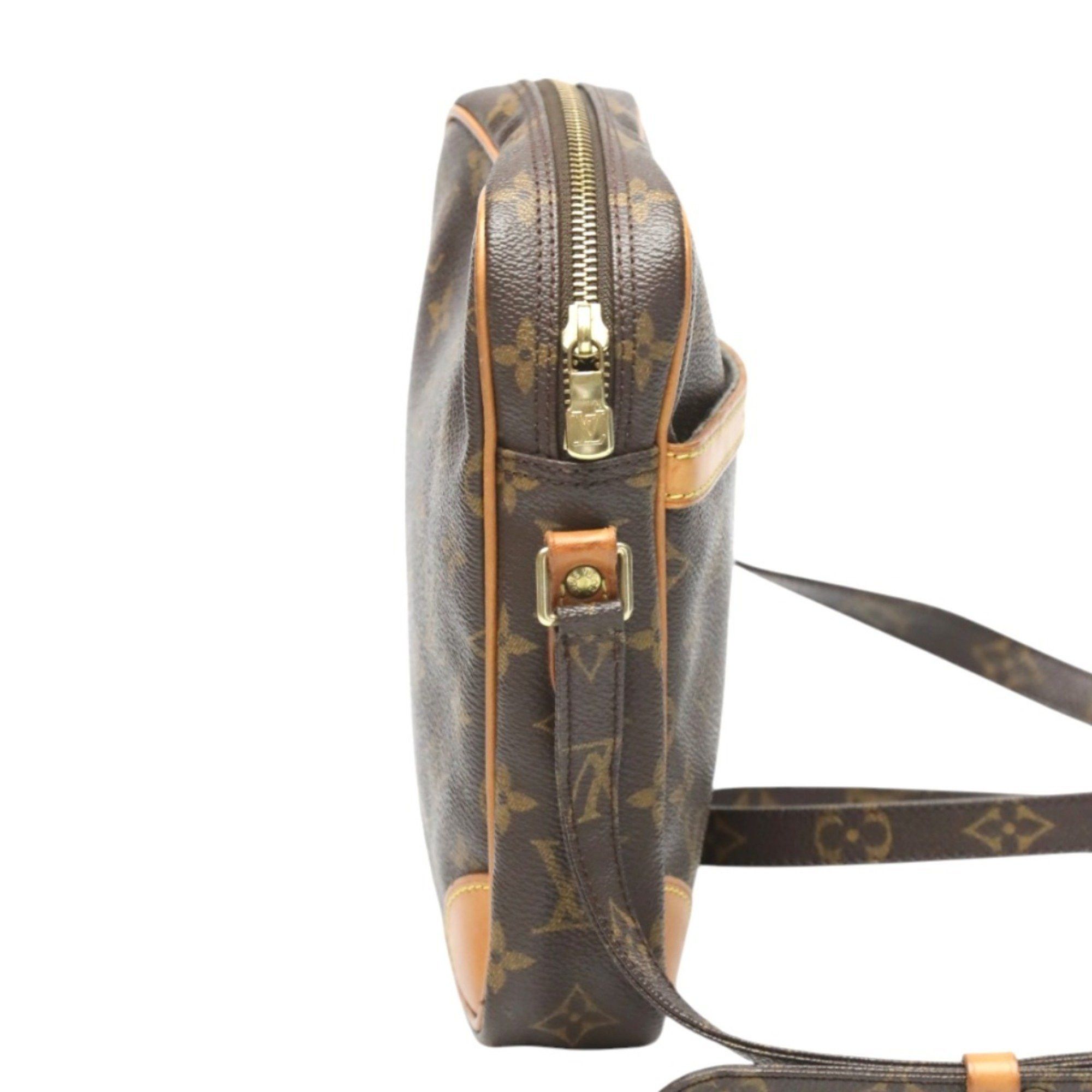 Louis Vuitton Louis Vuitton Shoulder Bag Monogram Danube Canvas M45266 Brown Size ONE SIZE - 4 Thumbnail
