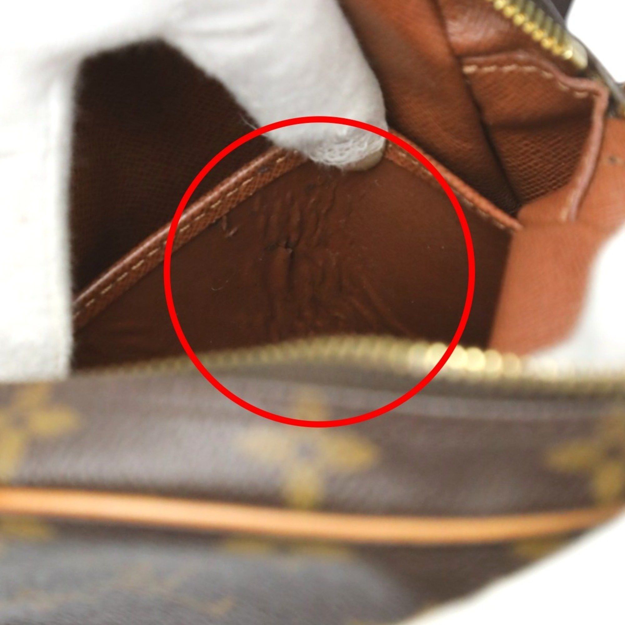 Louis Vuitton Louis Vuitton Shoulder Bag Monogram Danube Canvas M45266 Brown Size ONE SIZE - 14 Thumbnail