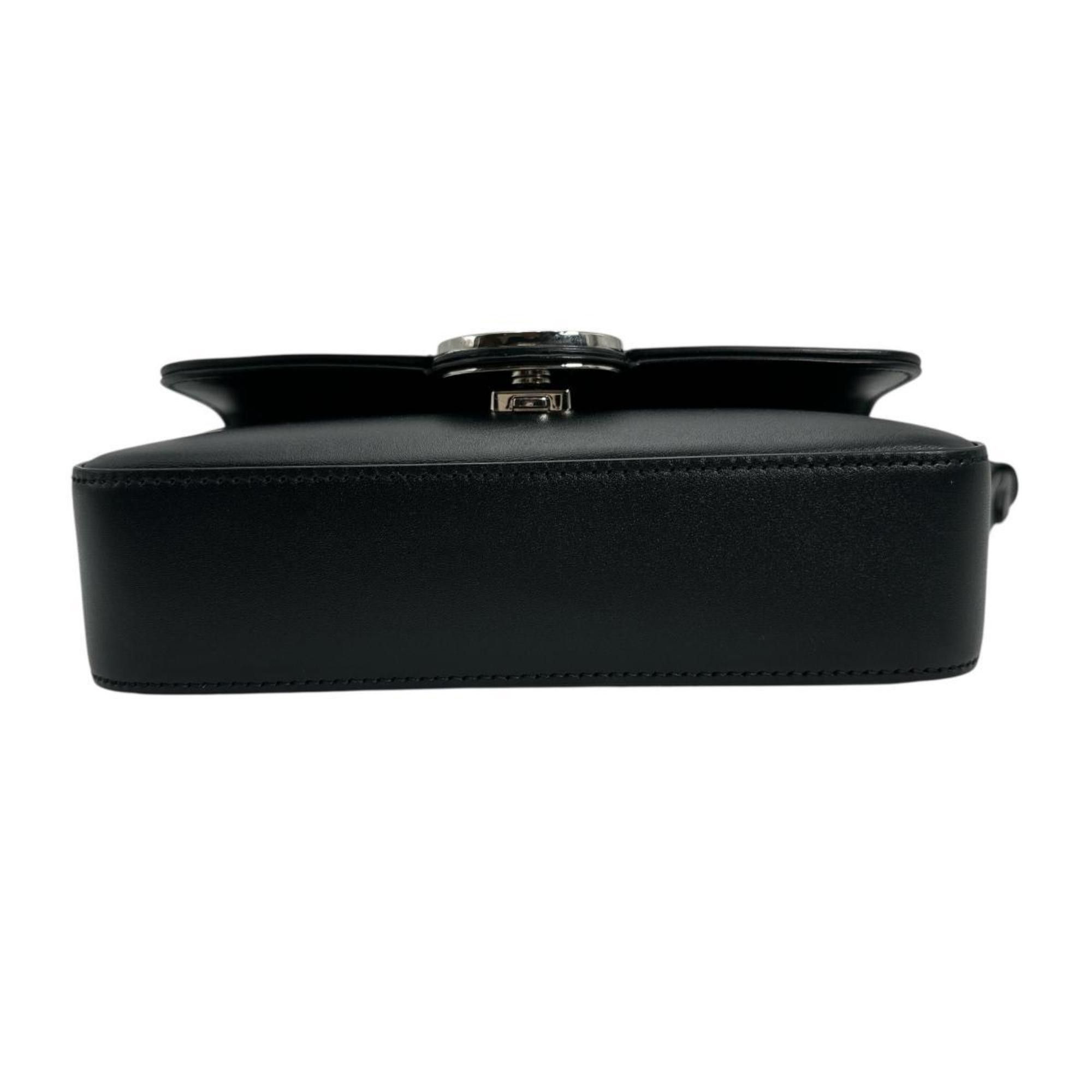 Gucci GUCCI Shoulder Bag Leather 739722 Black Size ONE SIZE - 6 Thumbnail