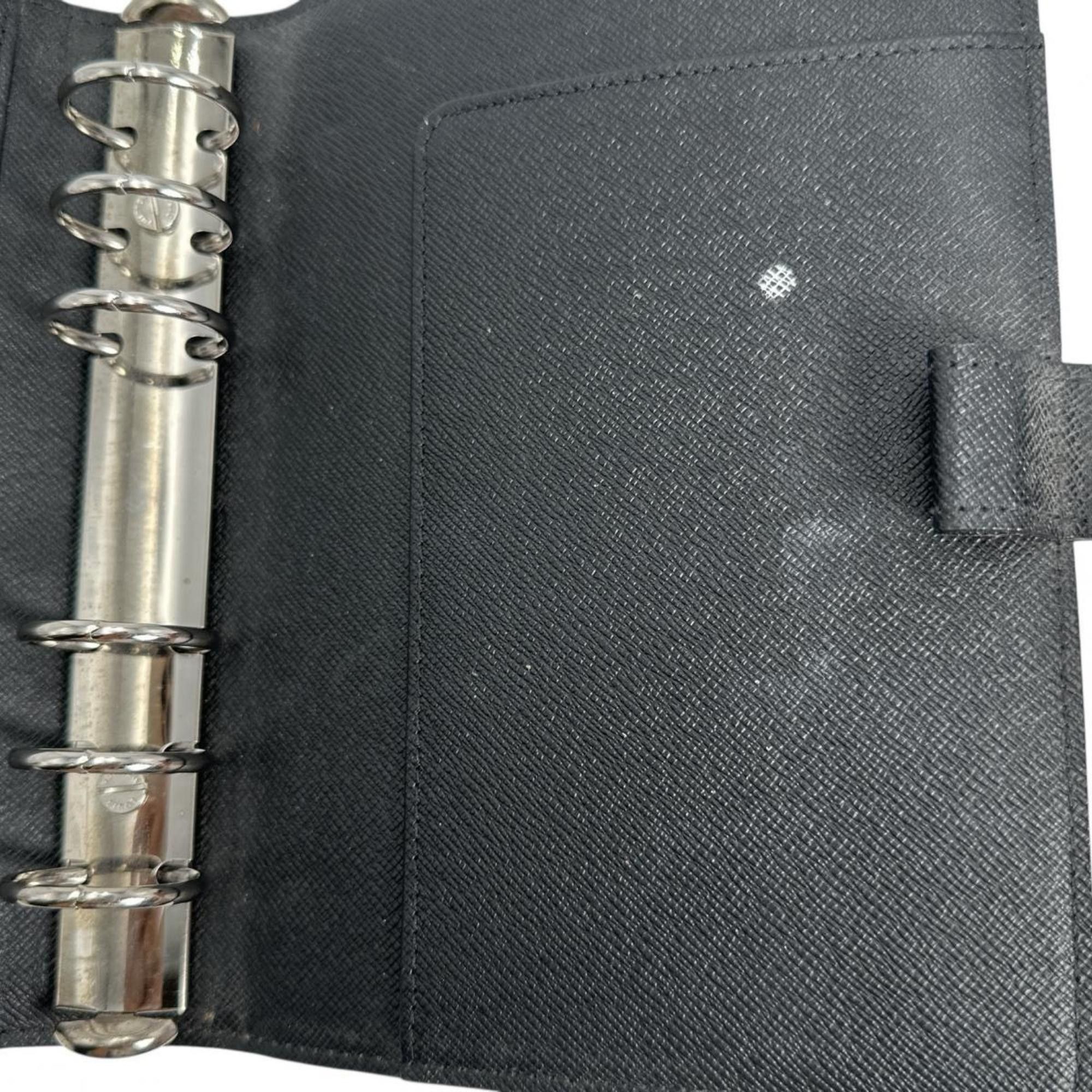 Louis Vuitton Louis Vuitton Planner Cover System Damier Graphite Agenda MM Canvas R20242 Black x Gray Size ONE SIZE - 8 Thumbnail