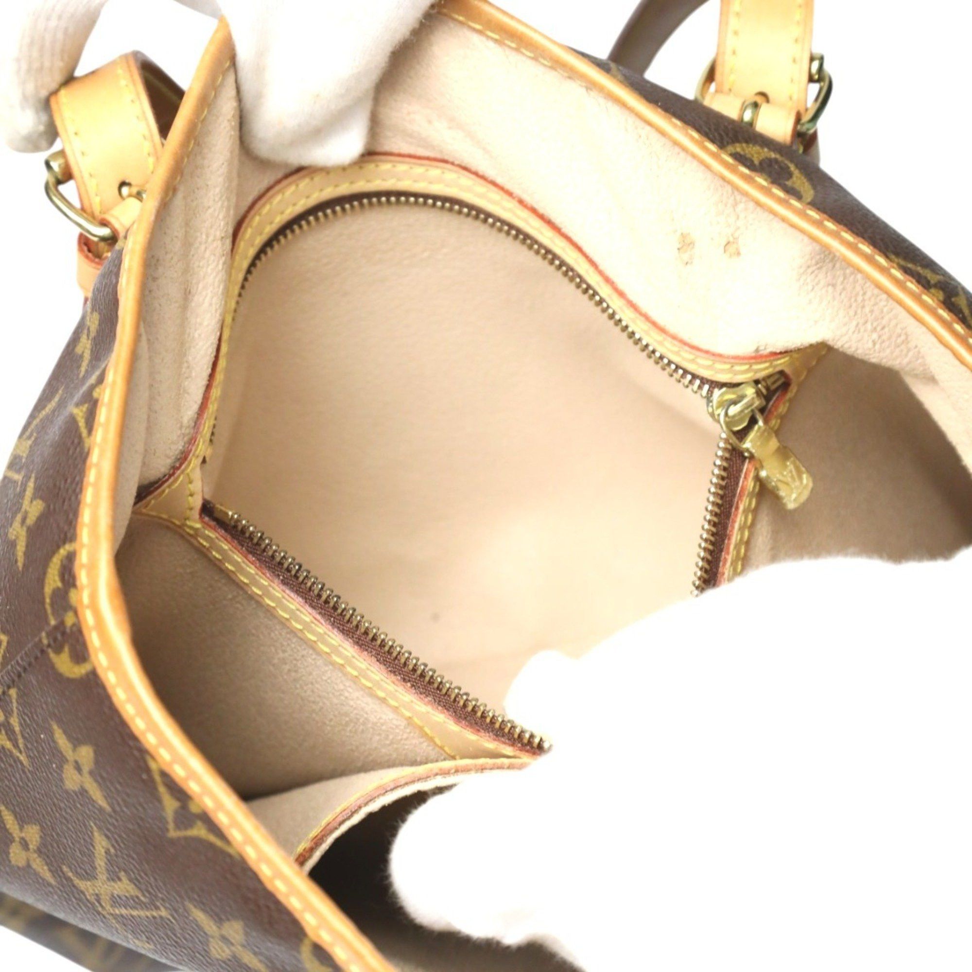 Louis Vuitton Louis Vuitton Shoulder Bag Bucket GM Monogram Tote Canvas M42236 Brown Size ONE SIZE - 19 Thumbnail
