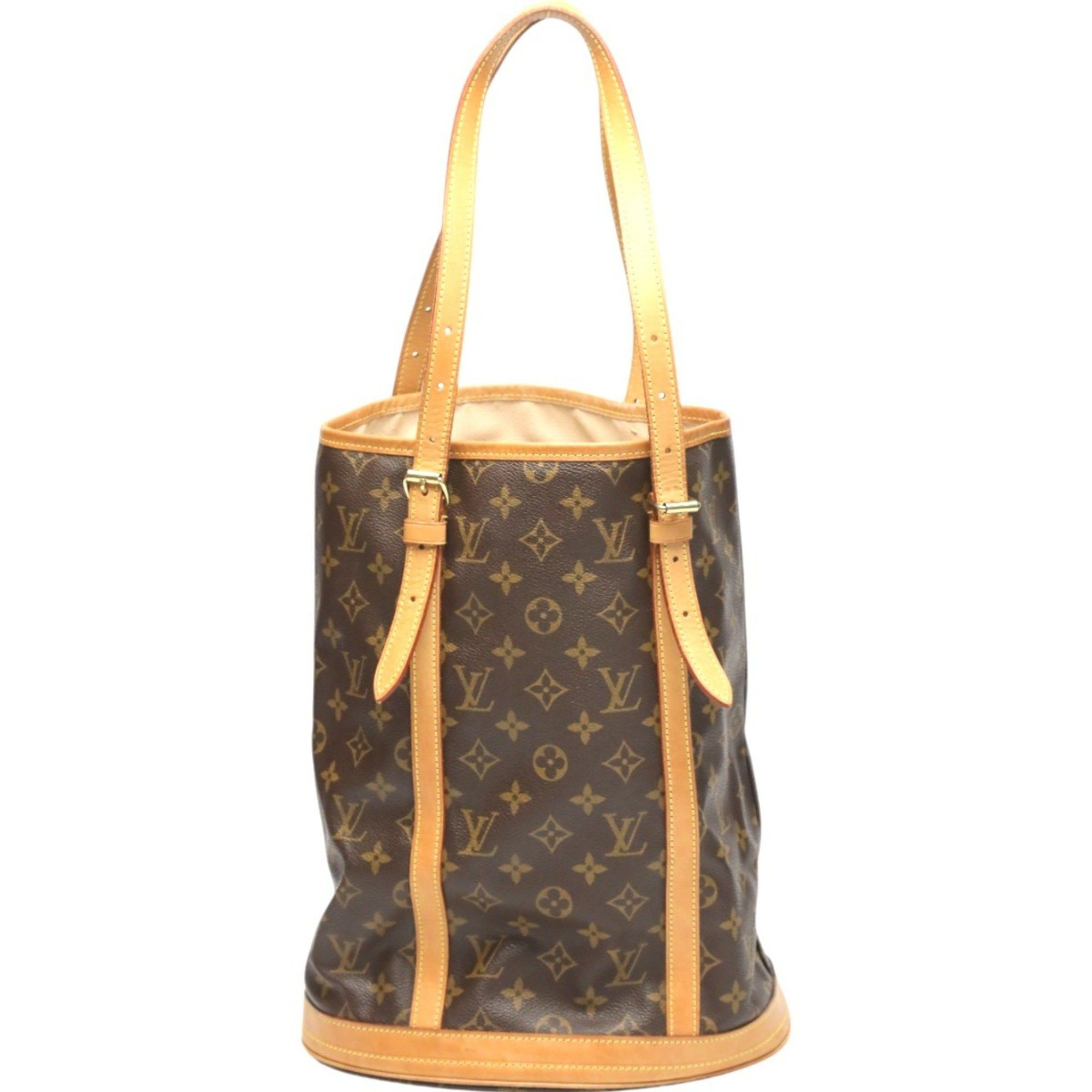 Louis Vuitton Louis Vuitton Shoulder Bag Bucket GM Monogram Tote Canvas M42236 Brown Size ONE SIZE - 2 Thumbnail