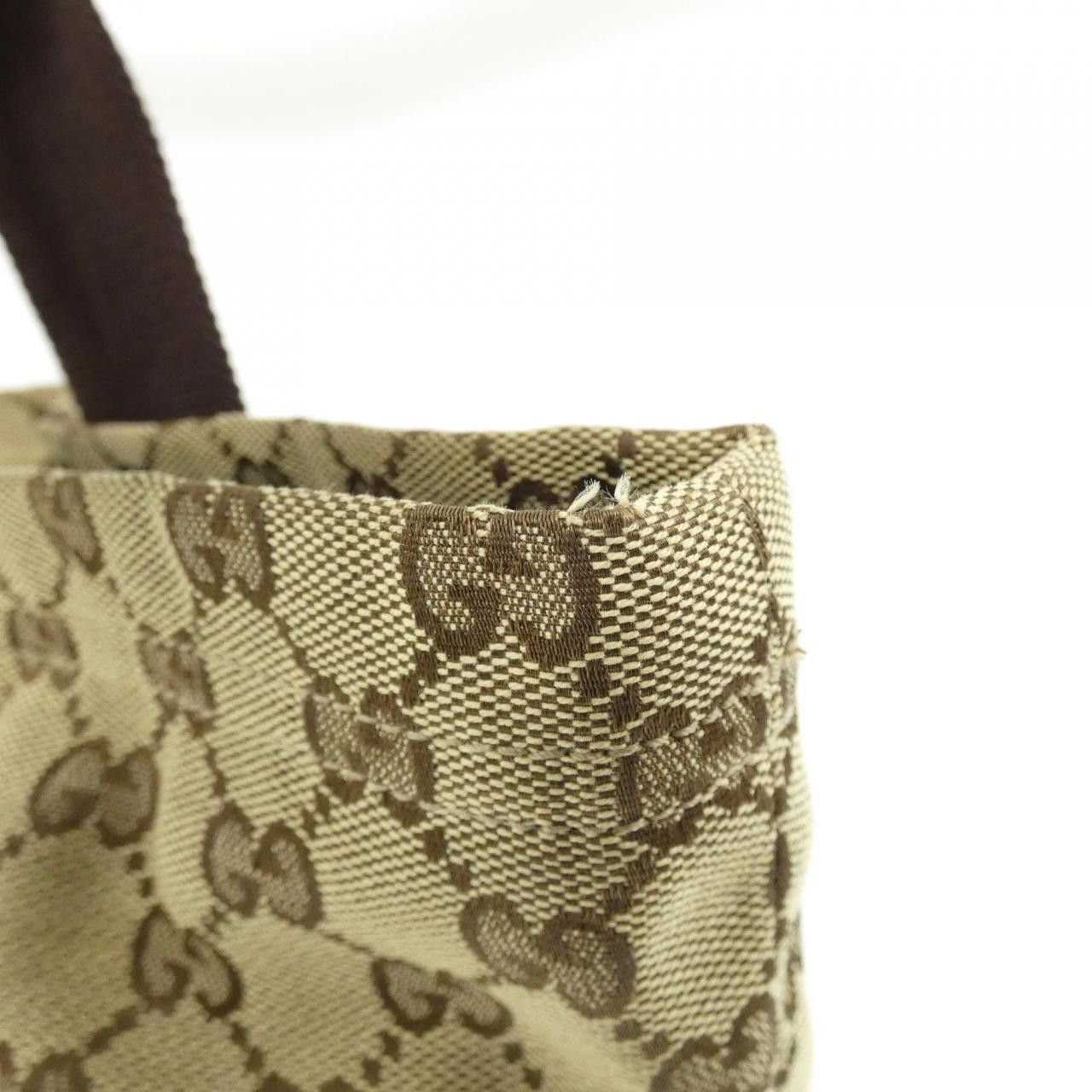 Gucci Gucci Gucci 189669 FTASR GG Canvas Bag Canvas Tote Bag 189669 FTASR Size ONE SIZE - 5 Thumbnail