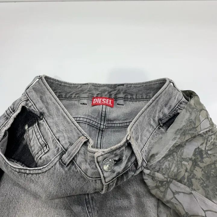 Diesel Diesel Y2K Spliced Comfortable Skirt 0079 Size US XS / EU 42 / 0 - 7 Thumbnail