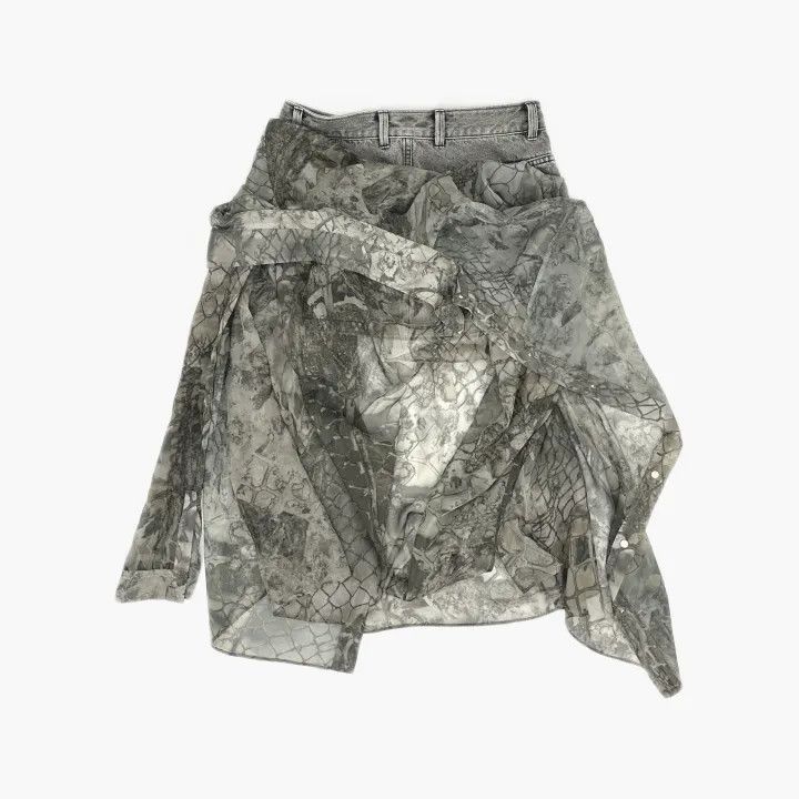 Diesel Diesel Y2K Spliced Comfortable Skirt 0079 Size US XS / EU 42 / 0 - 3 Thumbnail