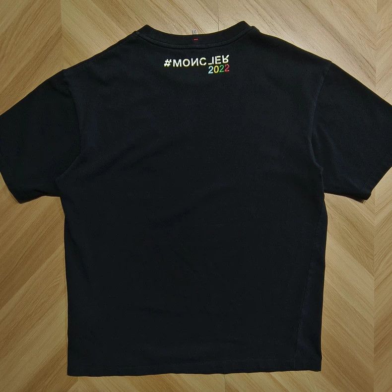 Moncler Moncler men's short sleeve T-shirt Size US M / EU 48-50 / 2 - 2 Thumbnail