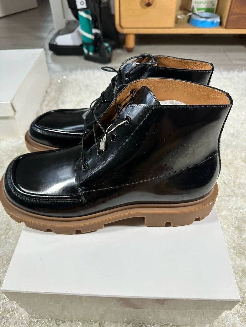 Maison Margiela maison margiela black leather boots Size US 10 / EU 43 - 2 Thumbnail