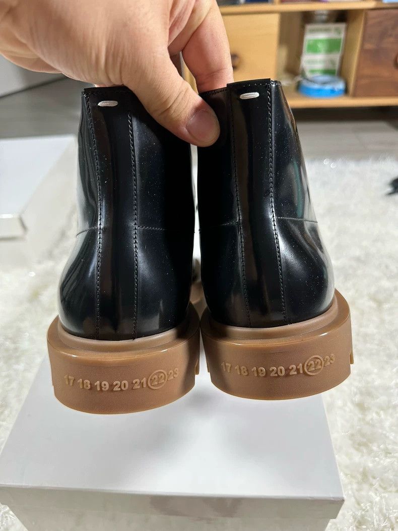Maison Margiela maison margiela black leather boots Size US 10 / EU 43 - 3 Thumbnail
