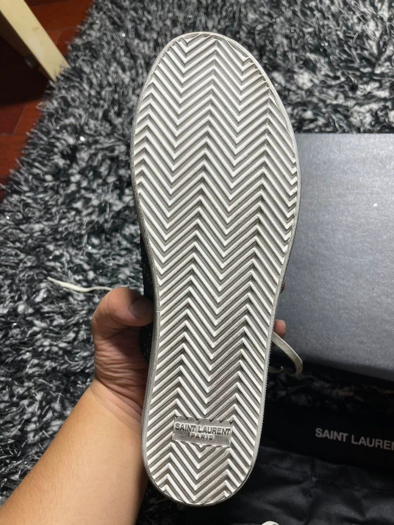Saint Laurent Paris saint laurent glitter low top sneakers Size US 10 / EU 43 - 8 Thumbnail