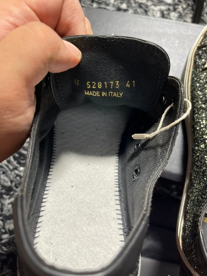 Saint Laurent Paris saint laurent glitter low top sneakers Size US 10 / EU 43 - 7 Thumbnail