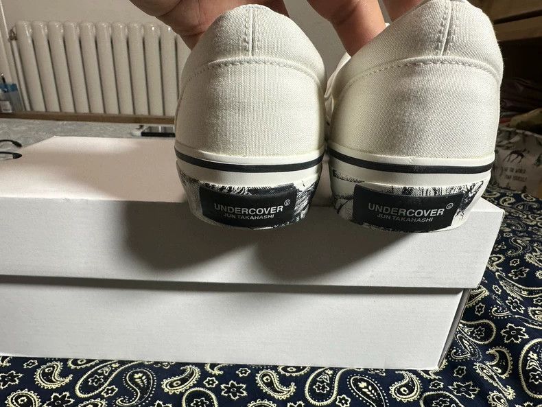 Undercover under cover white lowtop sneakers Size US 10 / EU 43 - 4 Thumbnail