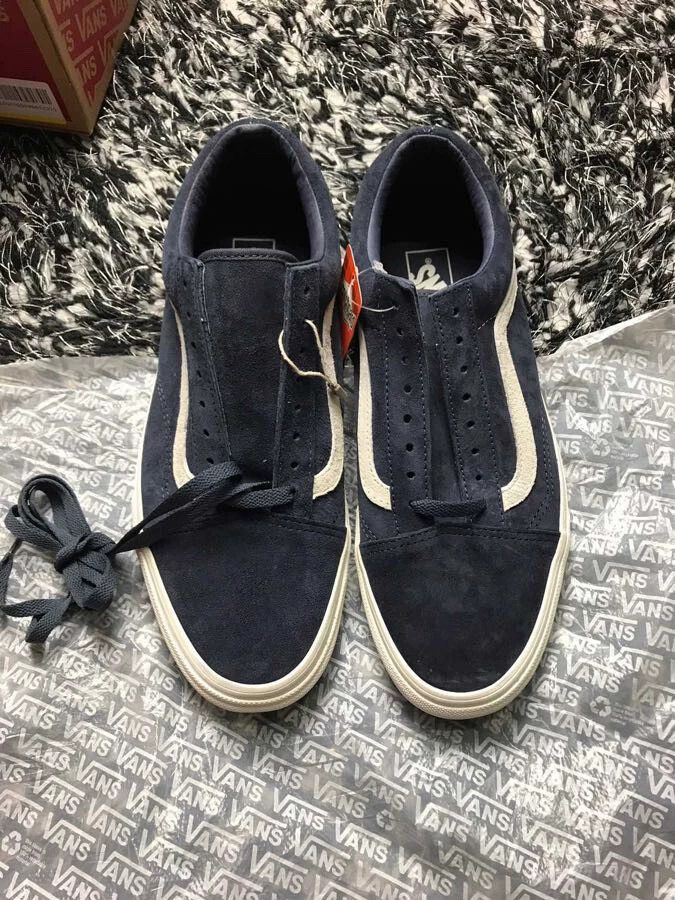 Vans vans lowtop sneakers navy blue Size US 14 / EU 47 - 5 Thumbnail