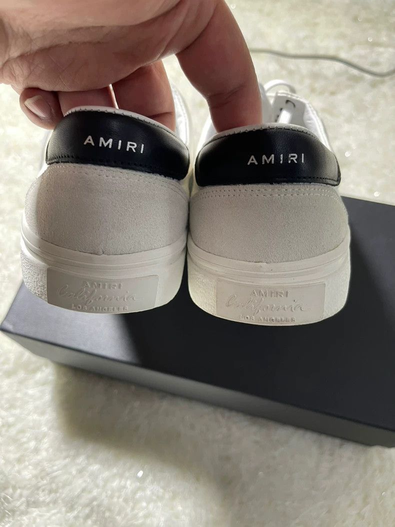 Amiri Amiri Black White Bone Print Sneakers Size US 14 / EU 47 - 2 Thumbnail