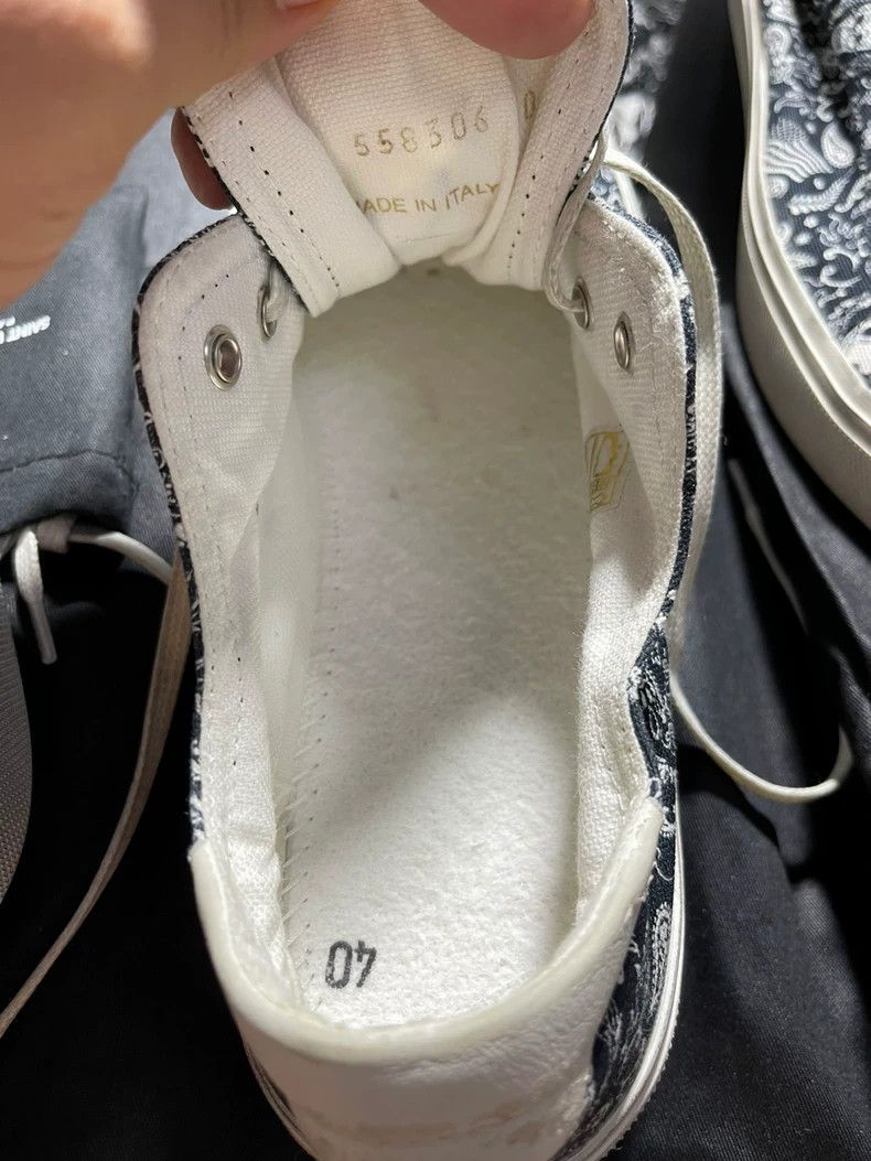 Saint Laurent Paris saint laurent skull paisley sneakers Size US 10 / EU 43 - 6 Thumbnail