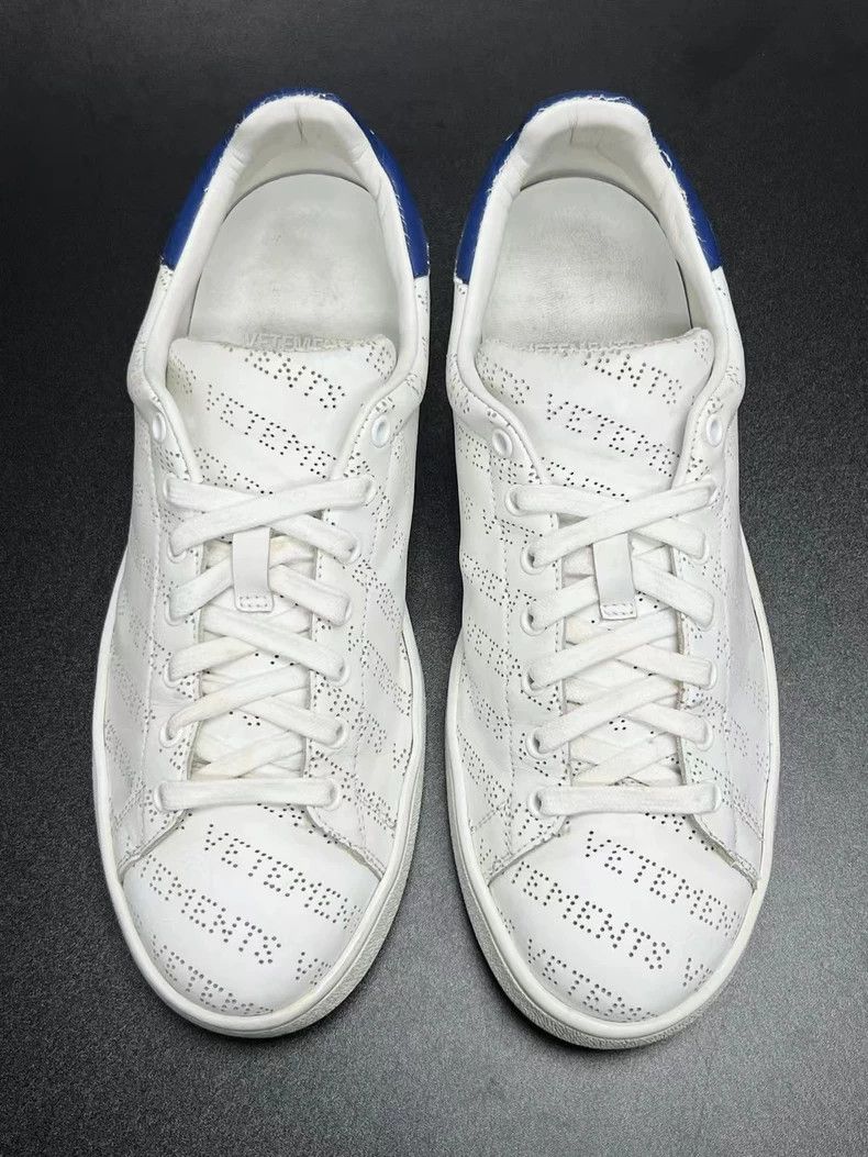 Vetements Vetements blue tail printed sneakers Size US 12 / EU 45 - 2 Thumbnail