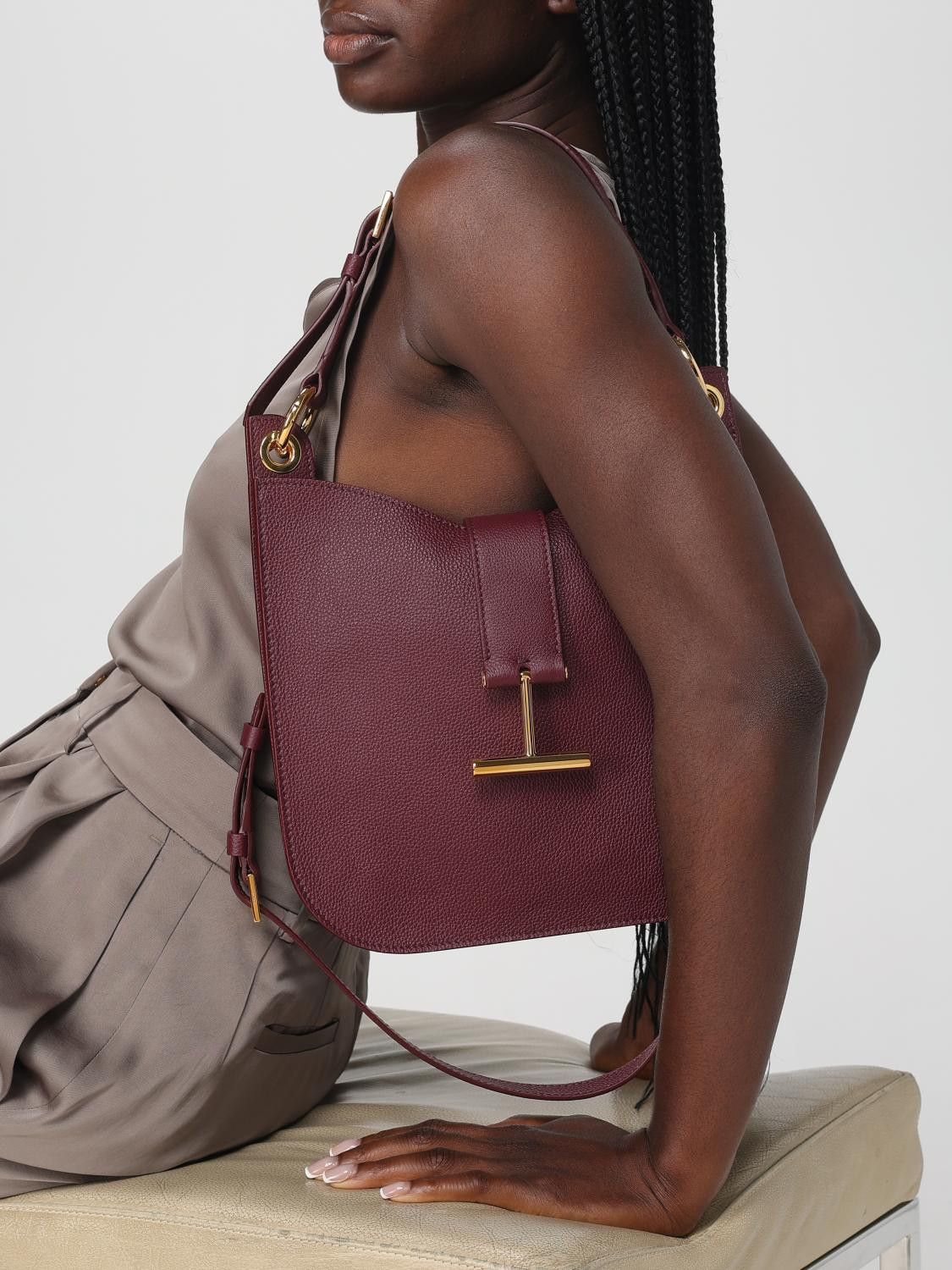 Tom Ford Tom Ford Shoulder Bag Woman Red Size ONE SIZE - 2 Thumbnail