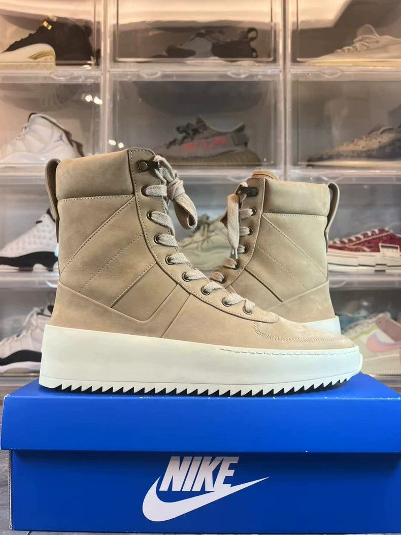 Fear of God FOG fear of god khaki high-top boots Size US 10 / EU 43 - 3 Thumbnail