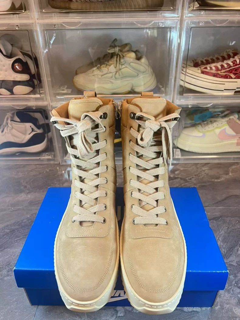 Fear of God FOG fear of god khaki high-top boots Size US 10 / EU 43 - 2 Thumbnail