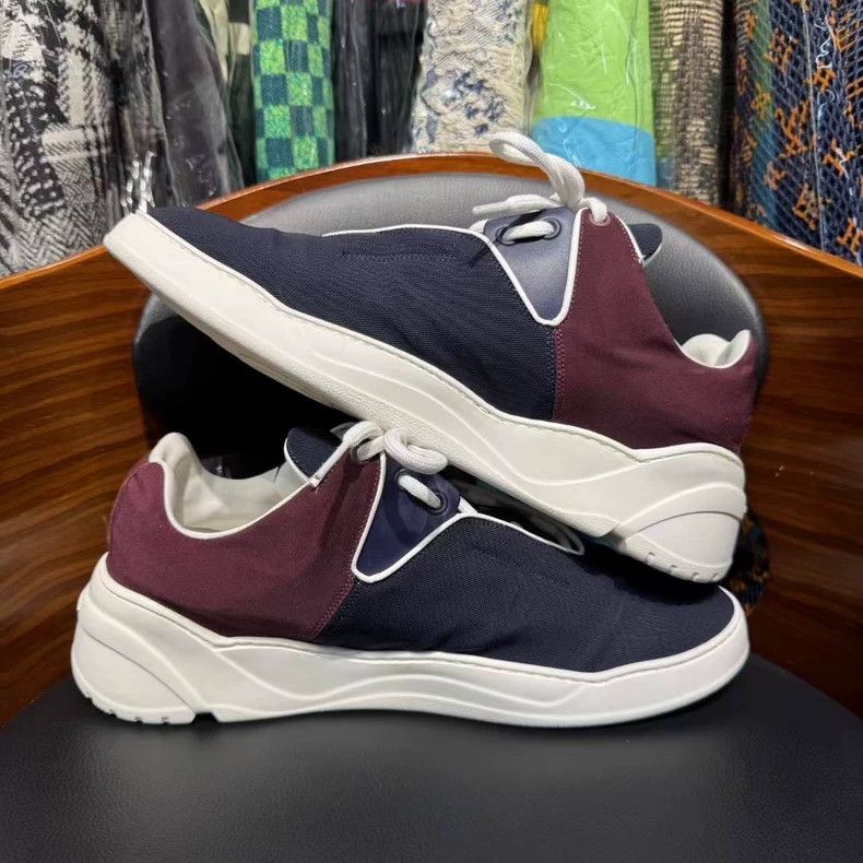 Dior Dior Homme blue red low top sneakers Size US 12 / EU 45 - 7 Thumbnail