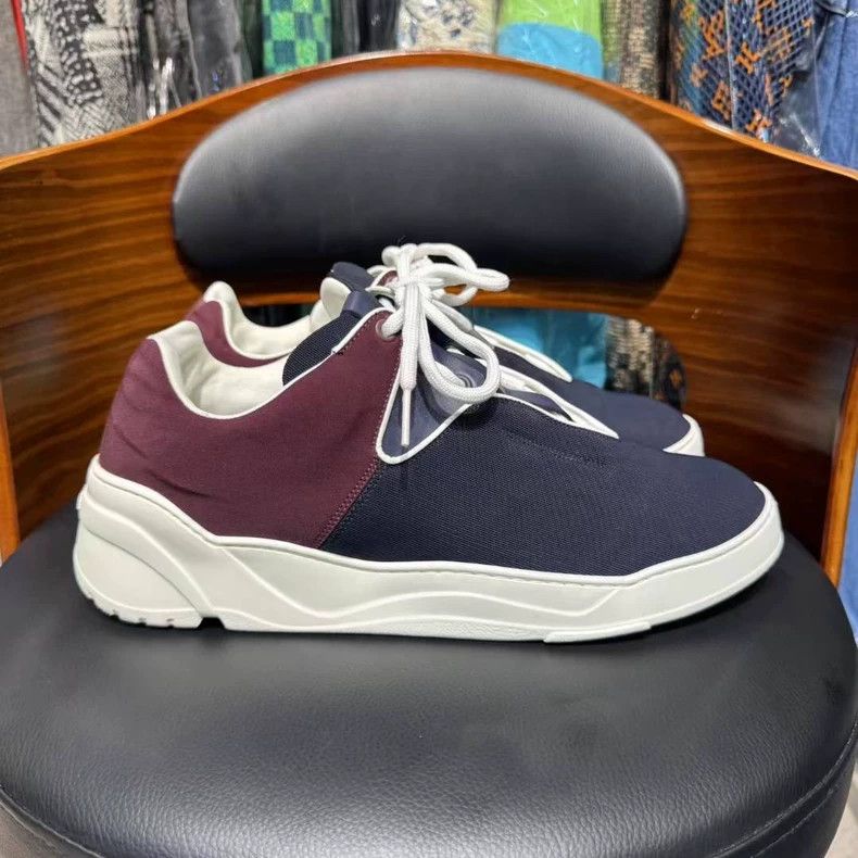 Dior Dior Homme blue red low top sneakers Size US 12 / EU 45 - 3 Thumbnail