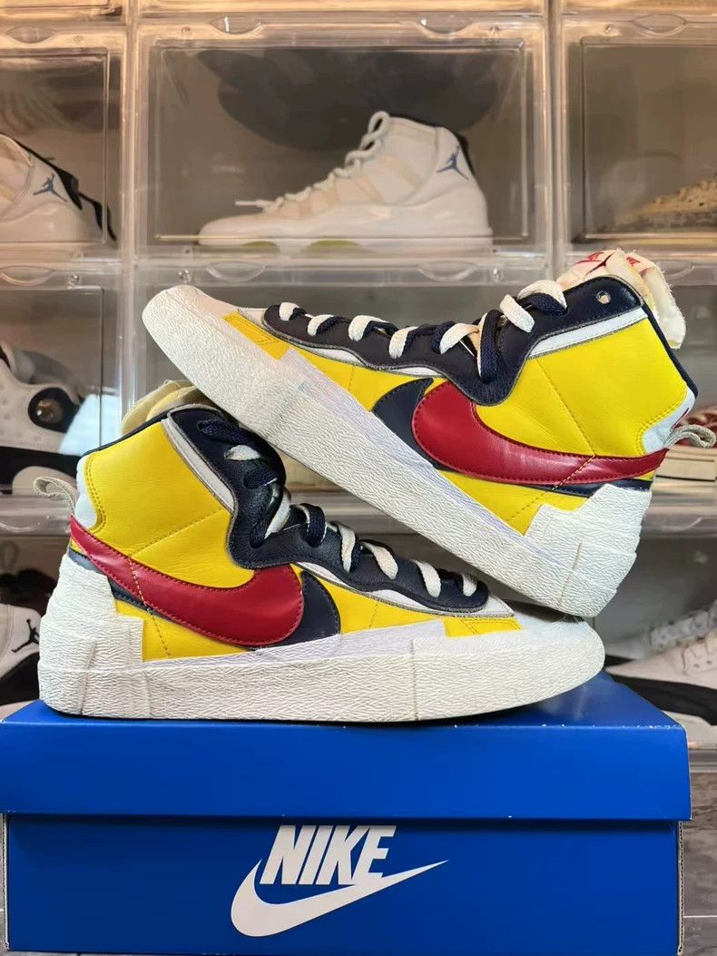 Sacai sacai x nike blazer high top Size US 14 / EU 47 - 3 Thumbnail