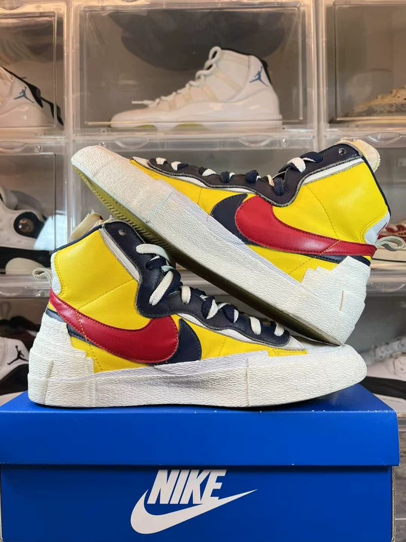 Sacai sacai x nike blazer high top Size US 14 / EU 47 - 4 Thumbnail