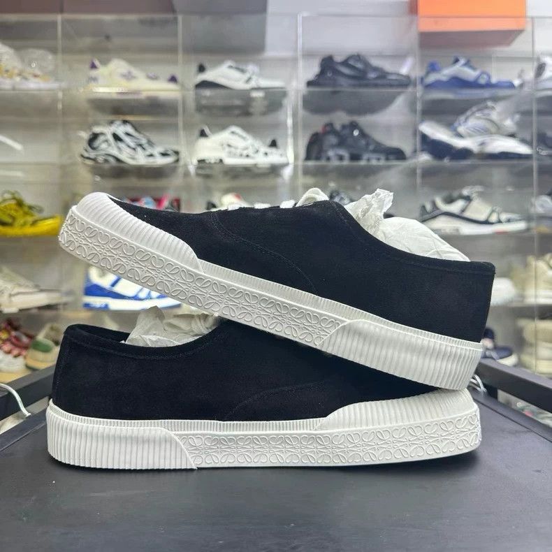 LOEWE Terra Vulca black low-top sneakers