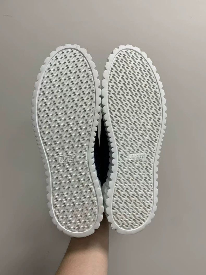 Hermes hermes cross denim blue sneakers Size US 10 / EU 43 - 8 Thumbnail