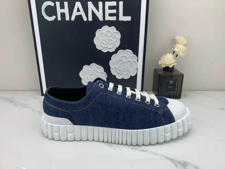 Hermes hermes cross denim blue sneakers Size US 10 / EU 43 - 5 Thumbnail