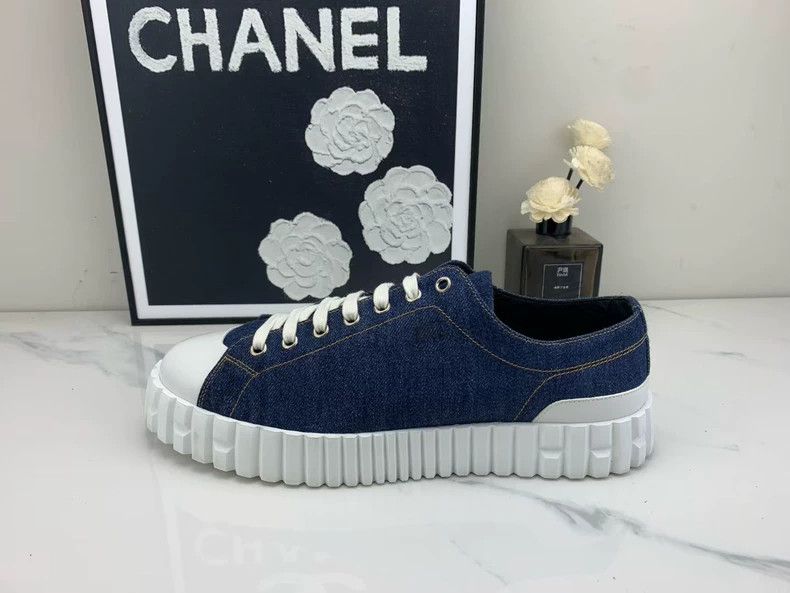 Hermes hermes cross denim blue sneakers Size US 10 / EU 43 - 3 Thumbnail