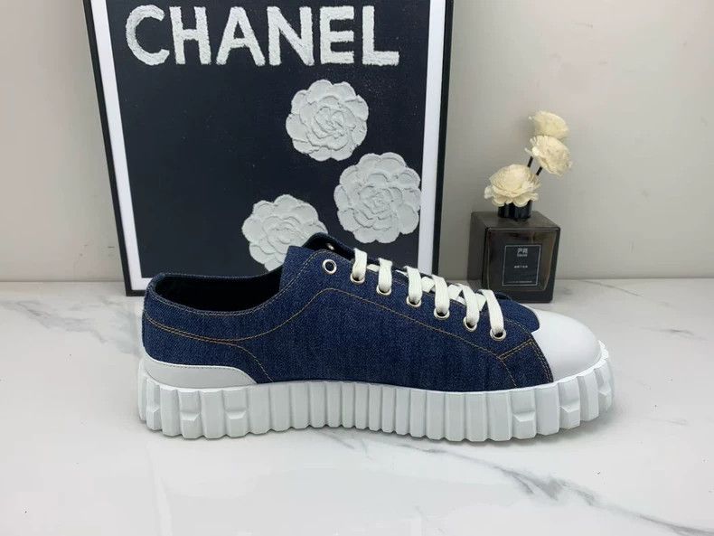 Hermes hermes cross denim blue sneakers Size US 10 / EU 43 - 4 Thumbnail