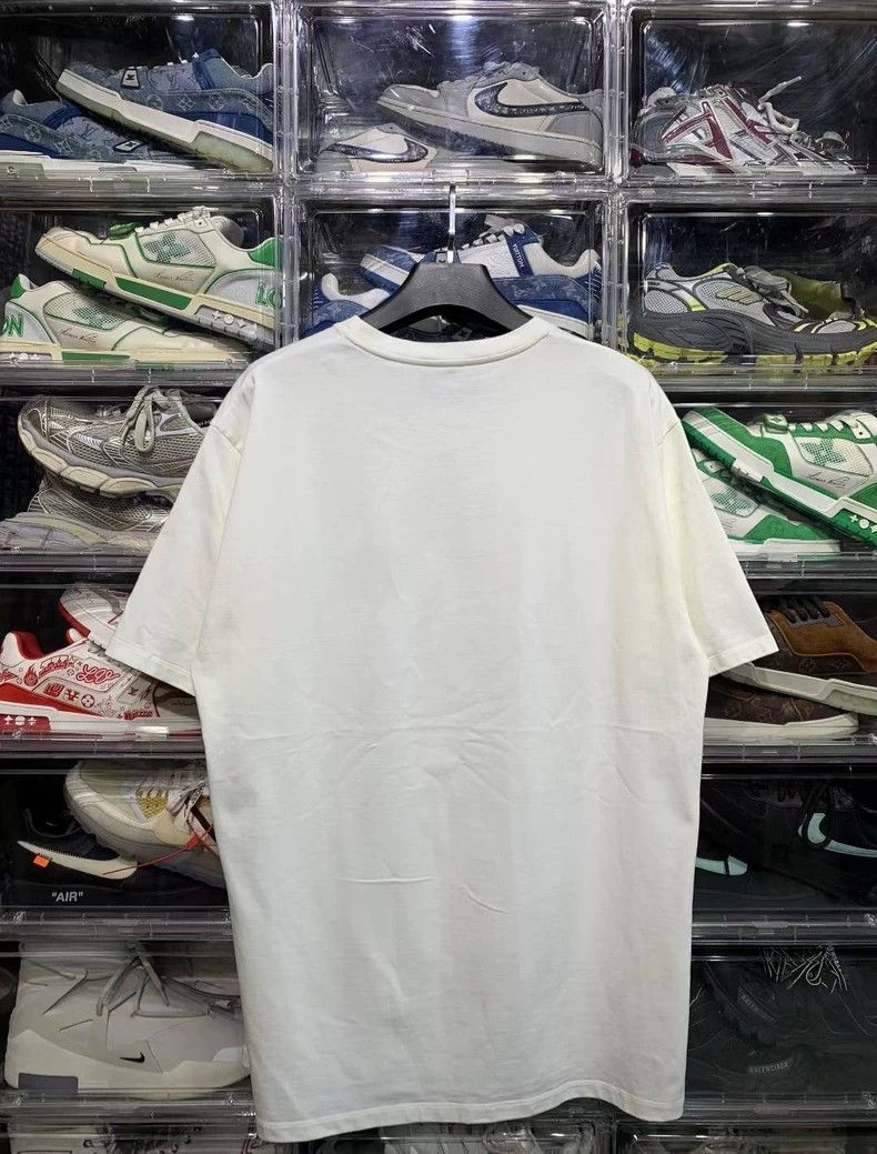 Gucci Gucci White Lightning Short Sleeve Tee Size US XXL / EU 58 / 5 - 2 Thumbnail