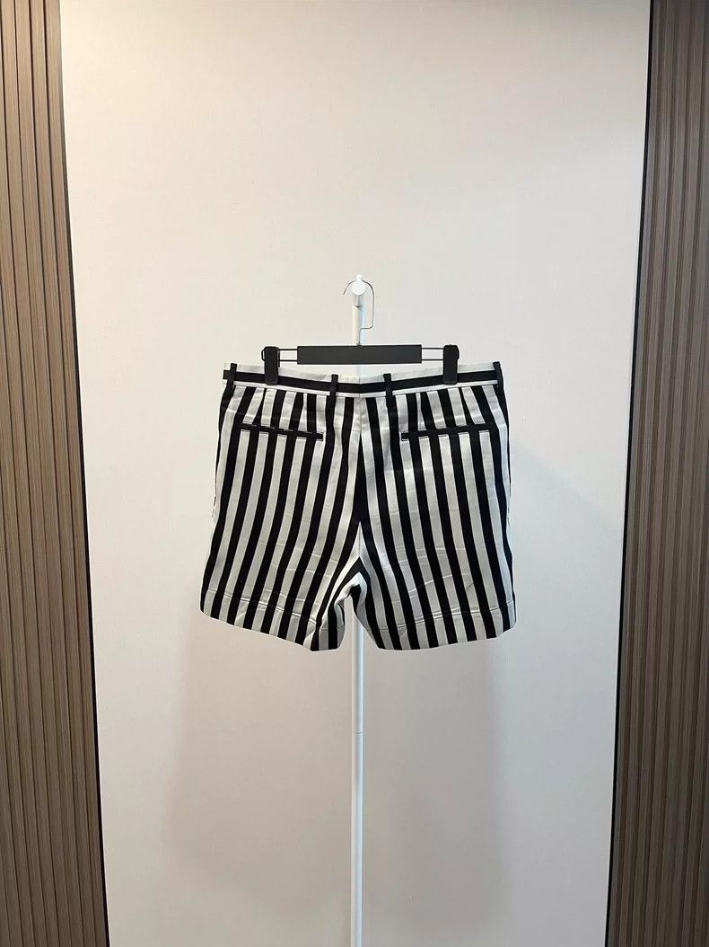 Dolce & Gabbana Dolce&Gabbana men's black white shorts Size US 44 / EU 60 - 2 Thumbnail
