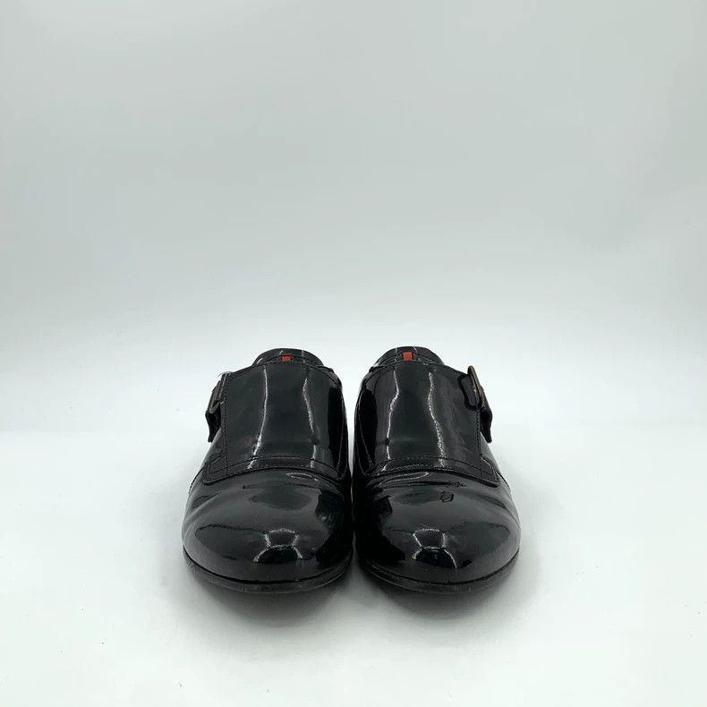 Prada prada black buckle flat casual shoes Size US 10 / EU 43 - 3 Thumbnail
