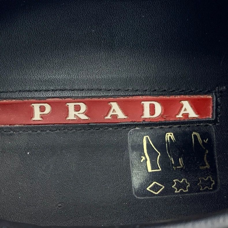 Prada prada black buckle flat casual shoes Size US 10 / EU 43 - 7 Thumbnail