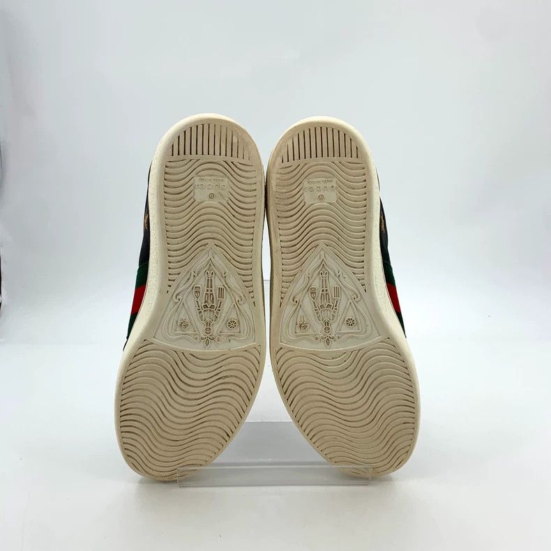Gucci Gucci Ace 41.5 black sneakers Size US 11 / EU 44 - 5 Thumbnail