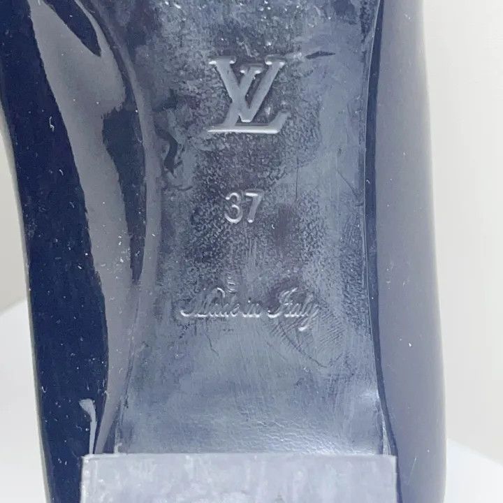 Louis Vuitton Louis Vuitton Patent Leather Chunky Heel Pumps 0079 Size US 6 / IT 36 - 6 Thumbnail