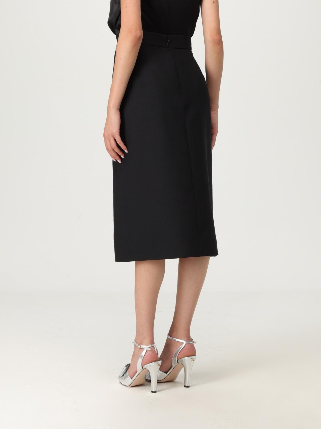 Valentino Valentino Skirt Woman Black Size 30" / US 8 / IT 44 - 2 Thumbnail