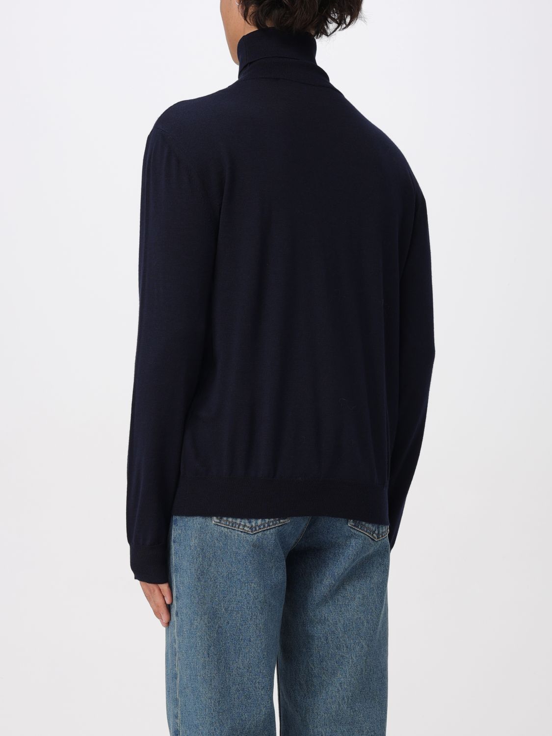 Valentino Valentino Sweater Men Blue Size US L / EU 52-54 / 3 - 3 Thumbnail