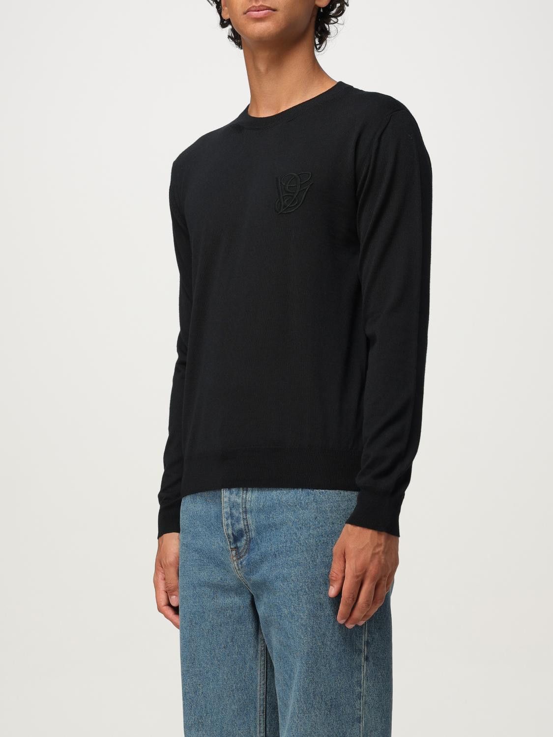 Valentino Valentino Sweater Men Black Size US XL / EU 56 / 4 - 4 Thumbnail