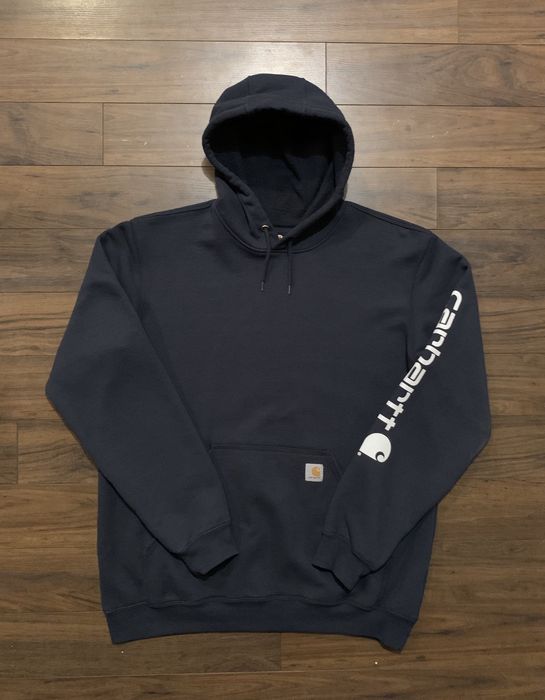 Carhartt spell out online hoodie