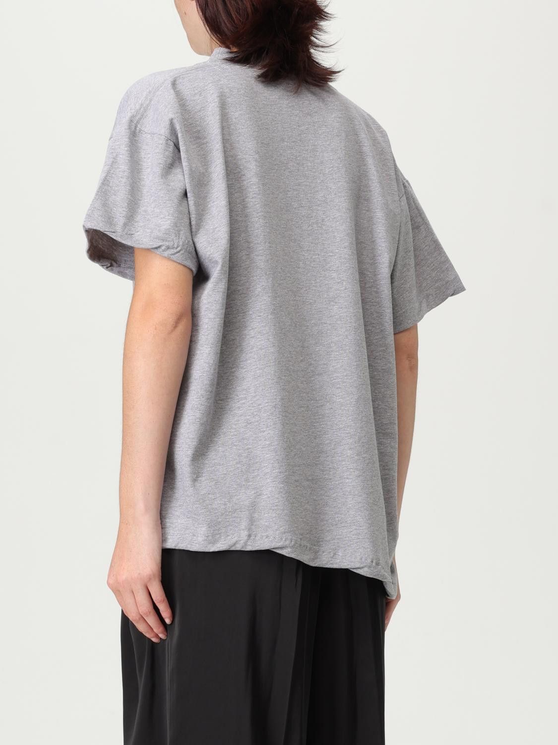 Balenciaga Balenciaga T-Shirt Woman Grey Size S / US 4 / IT 40 - 3 Thumbnail
