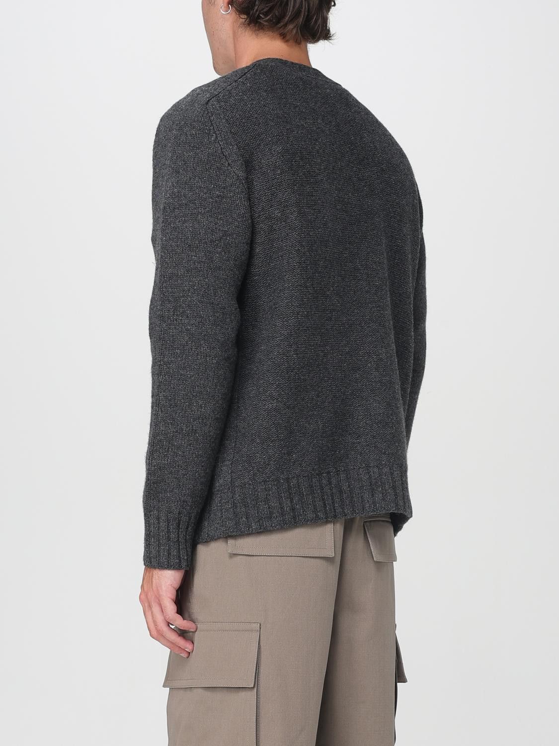 Bottega Veneta Bottega Veneta Sweater Men Grey Size US L / EU 52-54 / 3 - 3 Thumbnail