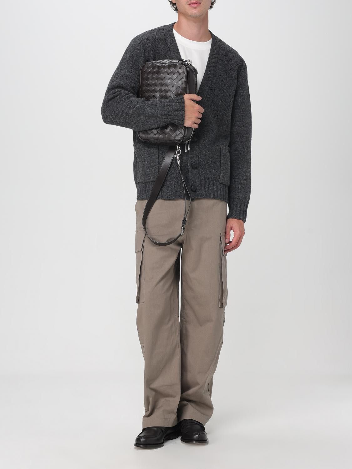 Bottega Veneta Bottega Veneta Sweater Men Grey Size US M / EU 48-50 / 2 - 2 Thumbnail
